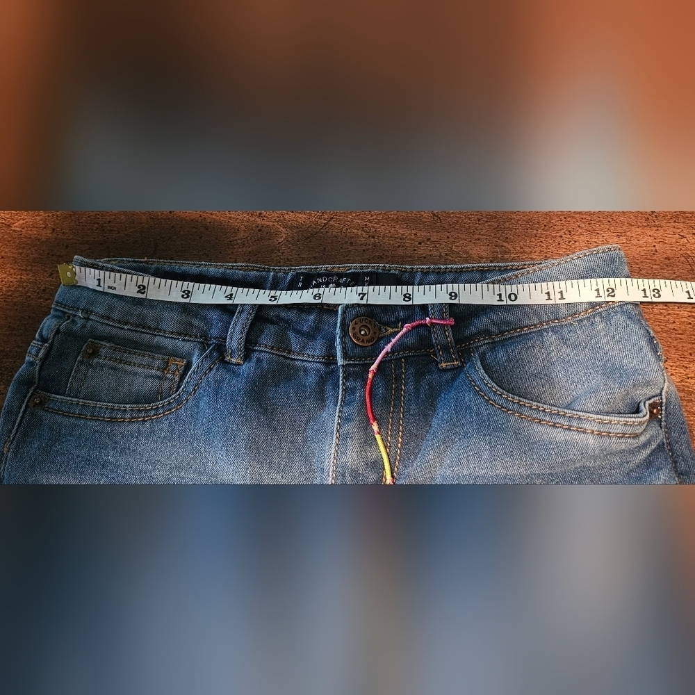 Lucky Brand Girls Zoe Skinny Medium Wash Denim Jean Adjustable Waist Size 12 - Picture 13 of 16